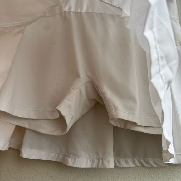 Nike Court Advantage Tennis White Skort - Women's Size Large (CV4707-101) - Picture 3 of 7